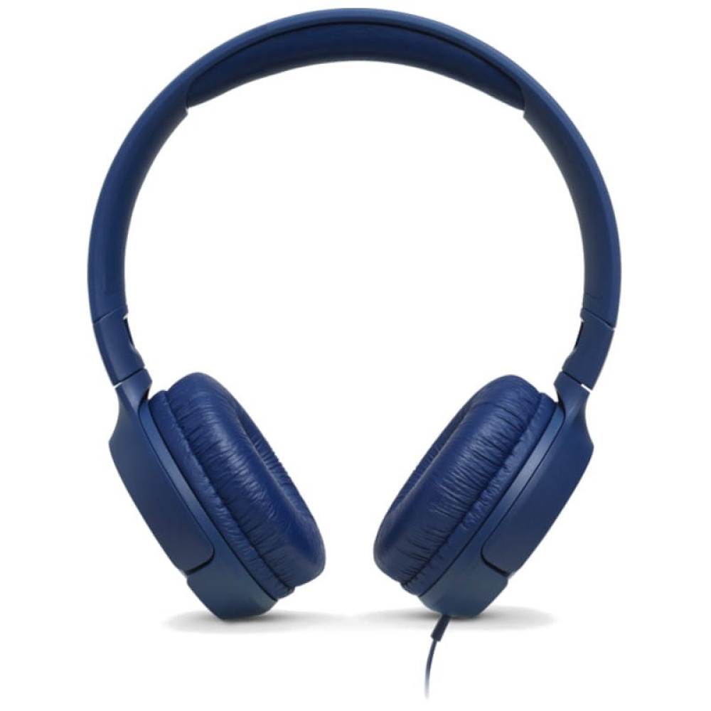 Buy Online JBL Tune 500 Wired 3.5mm OnEar Headphones Blue in Qatar